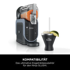 Ninja SLUSHi isolierter Cocktailbecher mit Deckel 2er-Set