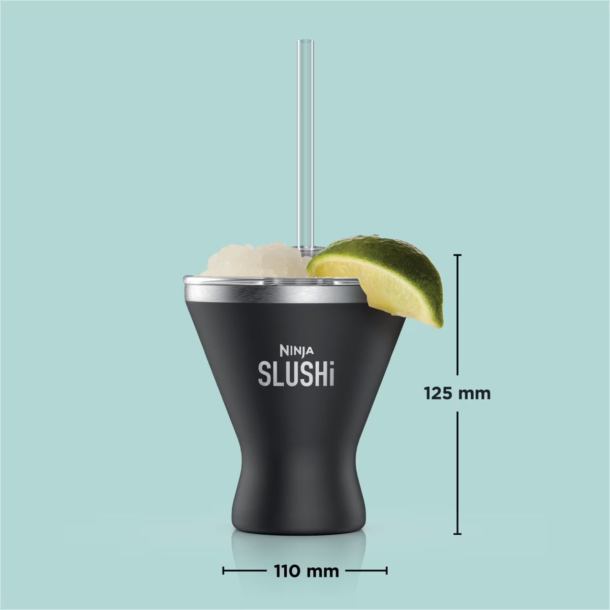 Ninja SLUSHi isolierter Cocktailbecher mit Deckel 2er-Set